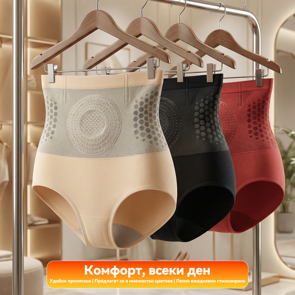 ⭐🐴Официален магазин |𝐕𝐄𝐋𝐍𝐎𝐑𝐀® 𝟐𝟎𝟐𝟔 МОРИНГА И БЕРБЕРИН 4 B 1 Къси Панталони За Скулптуриране С Микрочастици И Изгаряне На Мазнини
